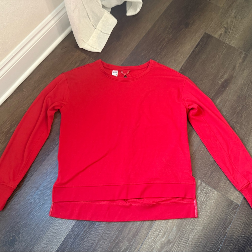 Victoria's Secret Red Crew Neck Sweater